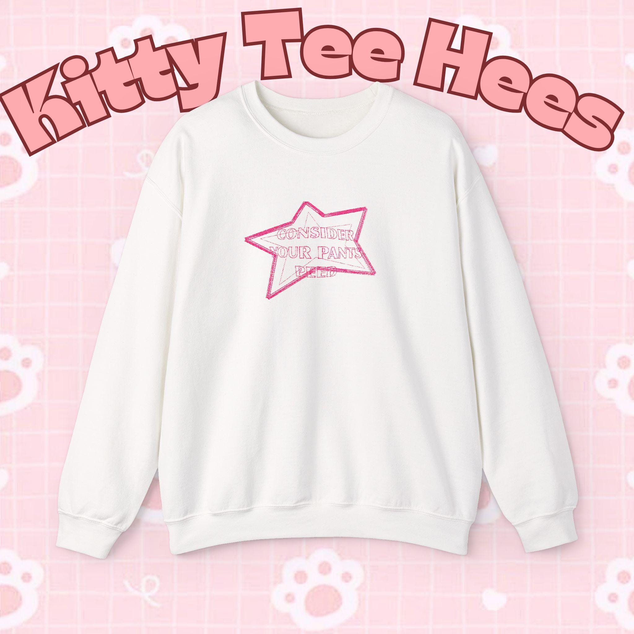 Funny Swear Meme Christmas Crewneck Sweatshirt | Funny Holiday Pullover - Kitty TeeHees