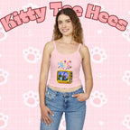 Kids' BTS tank top featuring a retro television design, cute graphic print, and K-pop style from Printify.