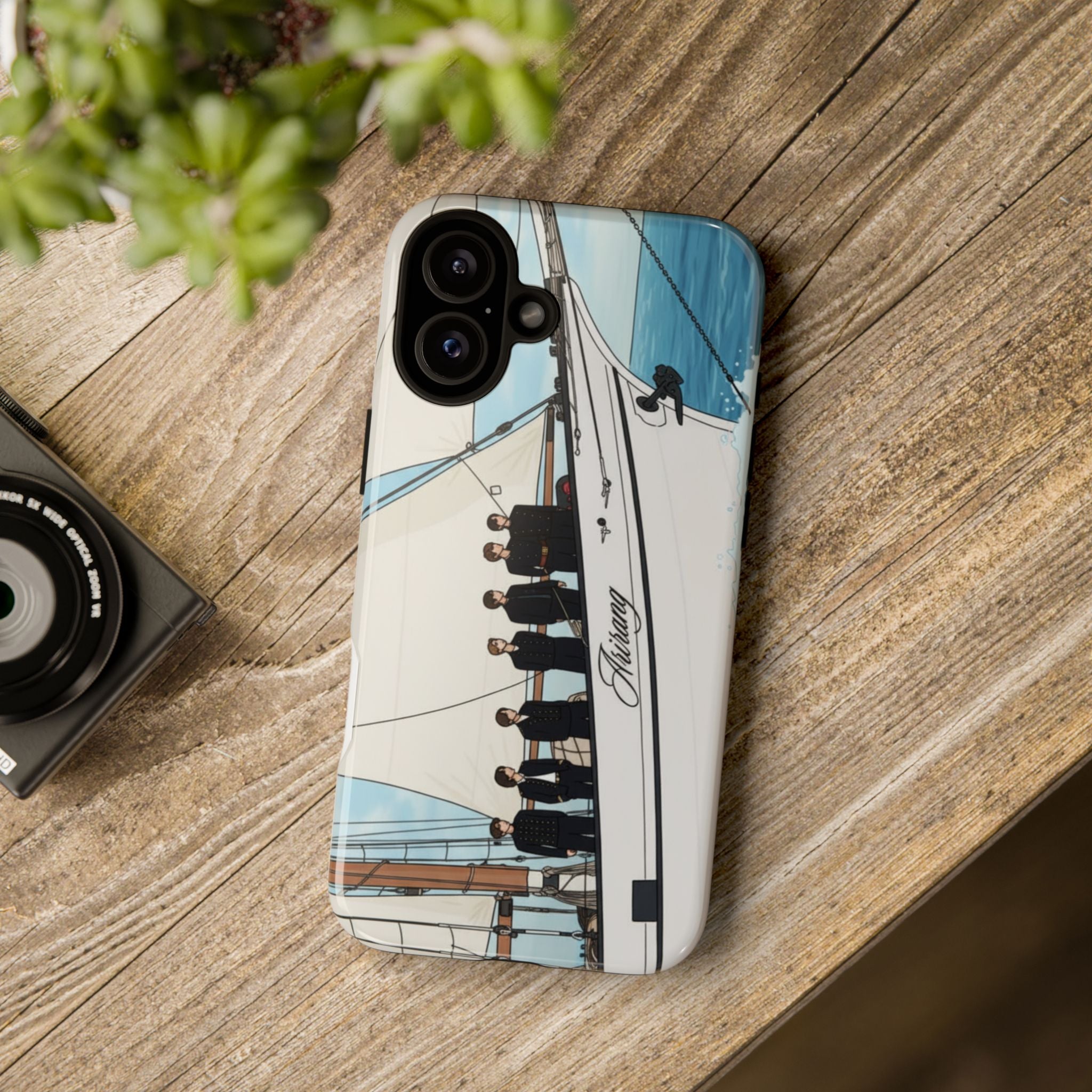 BTS Arirang swim phone case for iPhone 17 and Samsung, tough concert-themed Bangtan phone case by Printify
