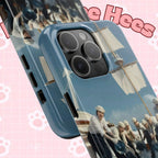 Cute Sailor BTS phone case featuring K-pop band BTS with Arirang design, perfect for BTS fans and concert enthusiasts.