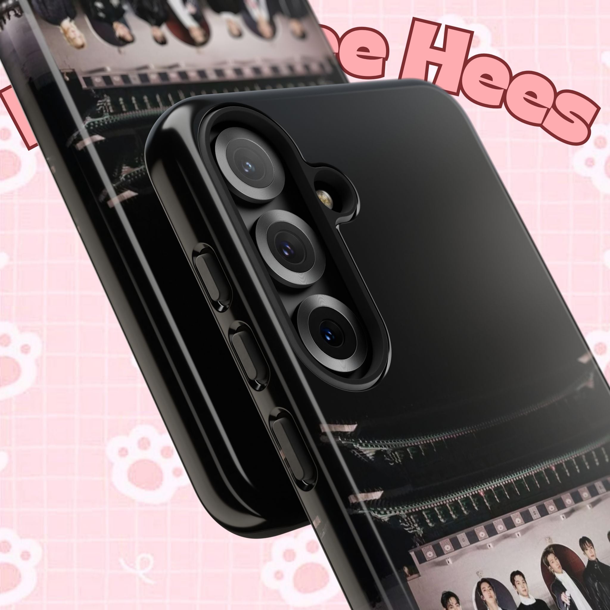 BTS Arirang phone case for iPhone featuring BTS Swim Comeback design, durable Samsung K-pop phone case by Printify.