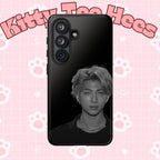 Namjoon BTS concert themed iPhone case by Printify showing a rugged phone protector with concert-inspired design.