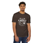 Custom BTS T-shirt featuring Jungkook, Jimin, Taehyung, J-Hope, RM, Suga, Jin, and Bangtan members, casual K-pop concert style.