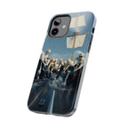 Cute Sailor BTS phone case featuring BTS Arirang design, perfect for K-pop fans, with colorful, playful artwork on a protective case.