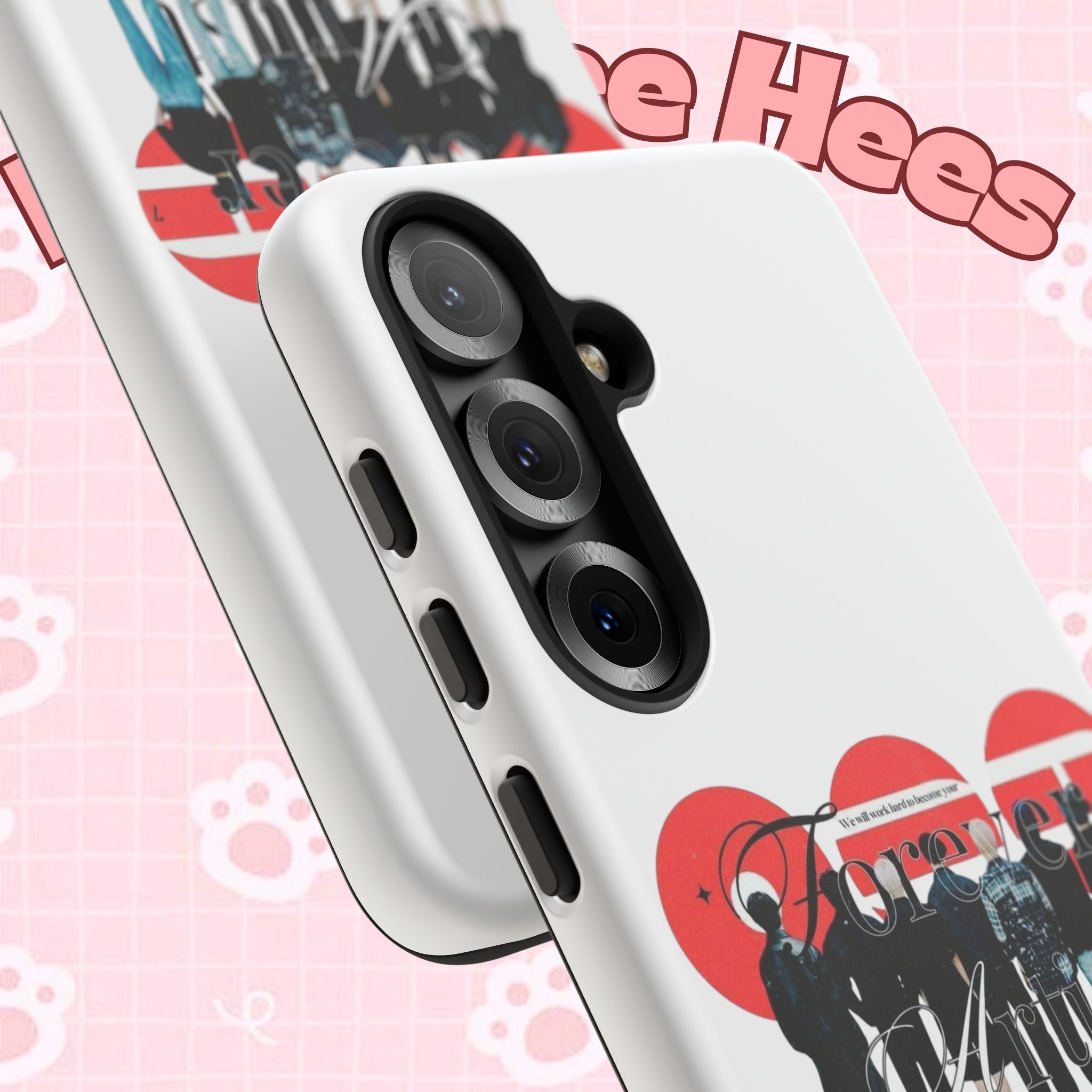Custom BTS Concert Phone Case featuring 'Bangtan Arirang' design for iPhone and Samsung smartphones by Printify.
