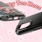 K-Pop BTS Bangtan phone case with concert fanmade design, impact-resistant, featuring BTS band photo and vibrant graphics.