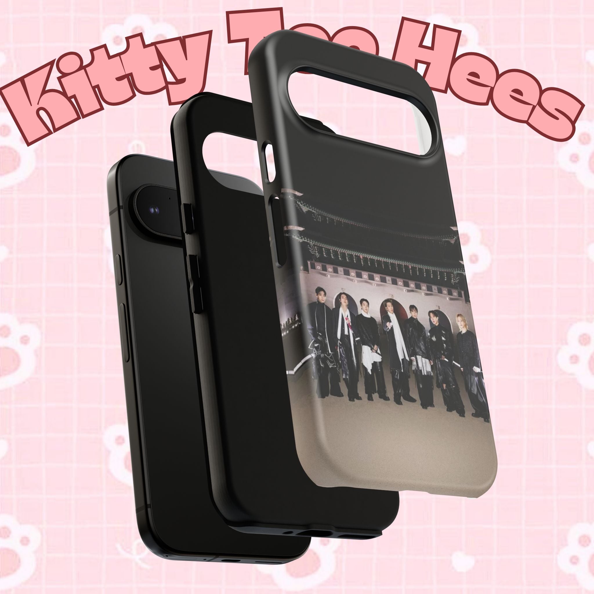 BTS Arirang phone case with BTS Swim comeback design for iPhone, durable K-pop Samsung case by Printify.