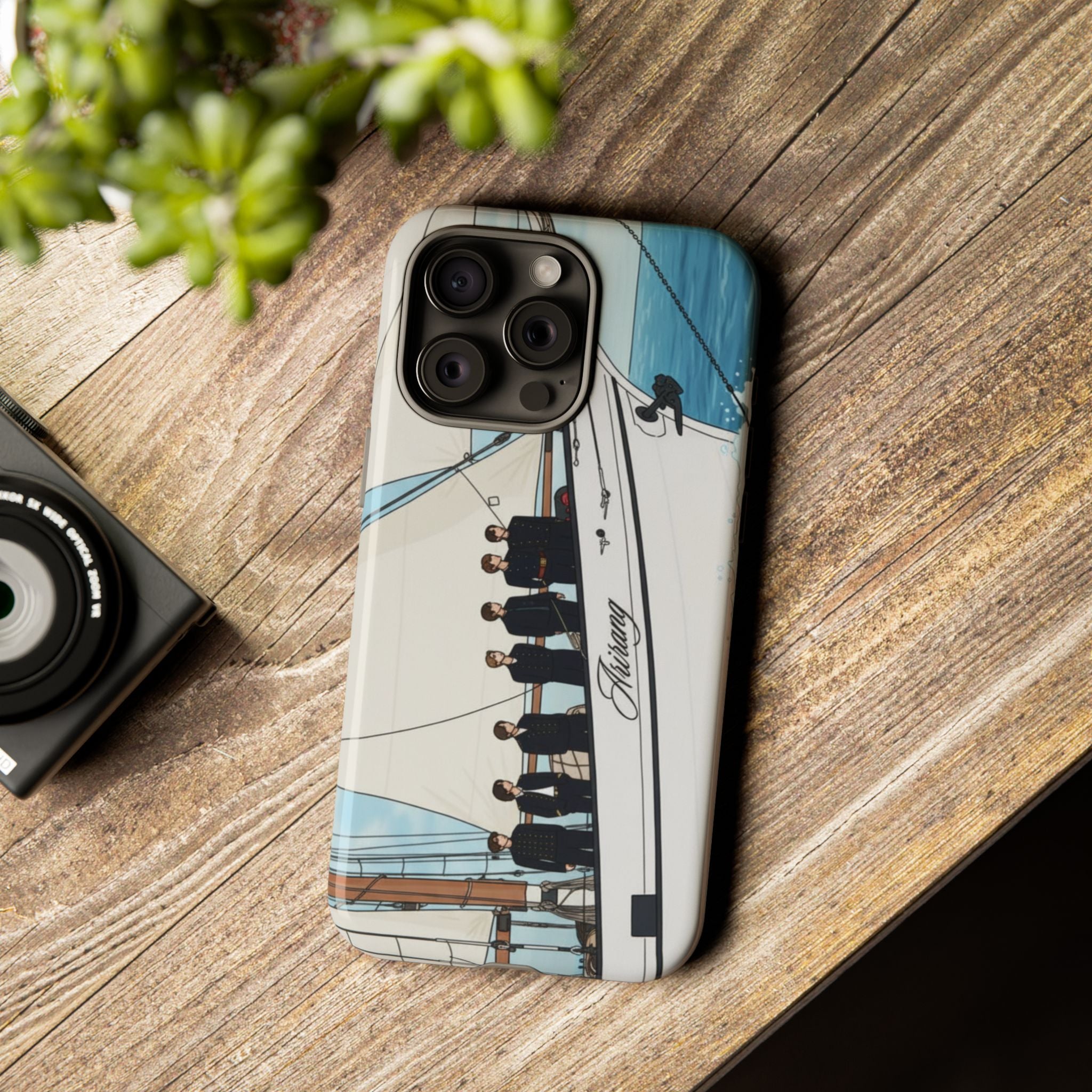 BTS Arirang swim phone case for iPhone 17 and Samsung, tough concert-themed Bangtan phone case by Printify.