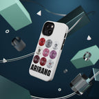 Printify Bangtan Arirang BTS vinyl record grid phone case featuring impact-resistant design and BTS fan merchandise artwork.