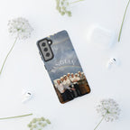 Cute Sailor BTS swim phone case for iPhone and Samsung by Printify, featuring colorful Bangtan Sailor design.