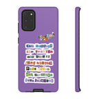 Printify BTS member names phone case with Jungkook, Jimin, Rap Monster designs for iPhone 17, tough protective case featuring Bangtan Boys.