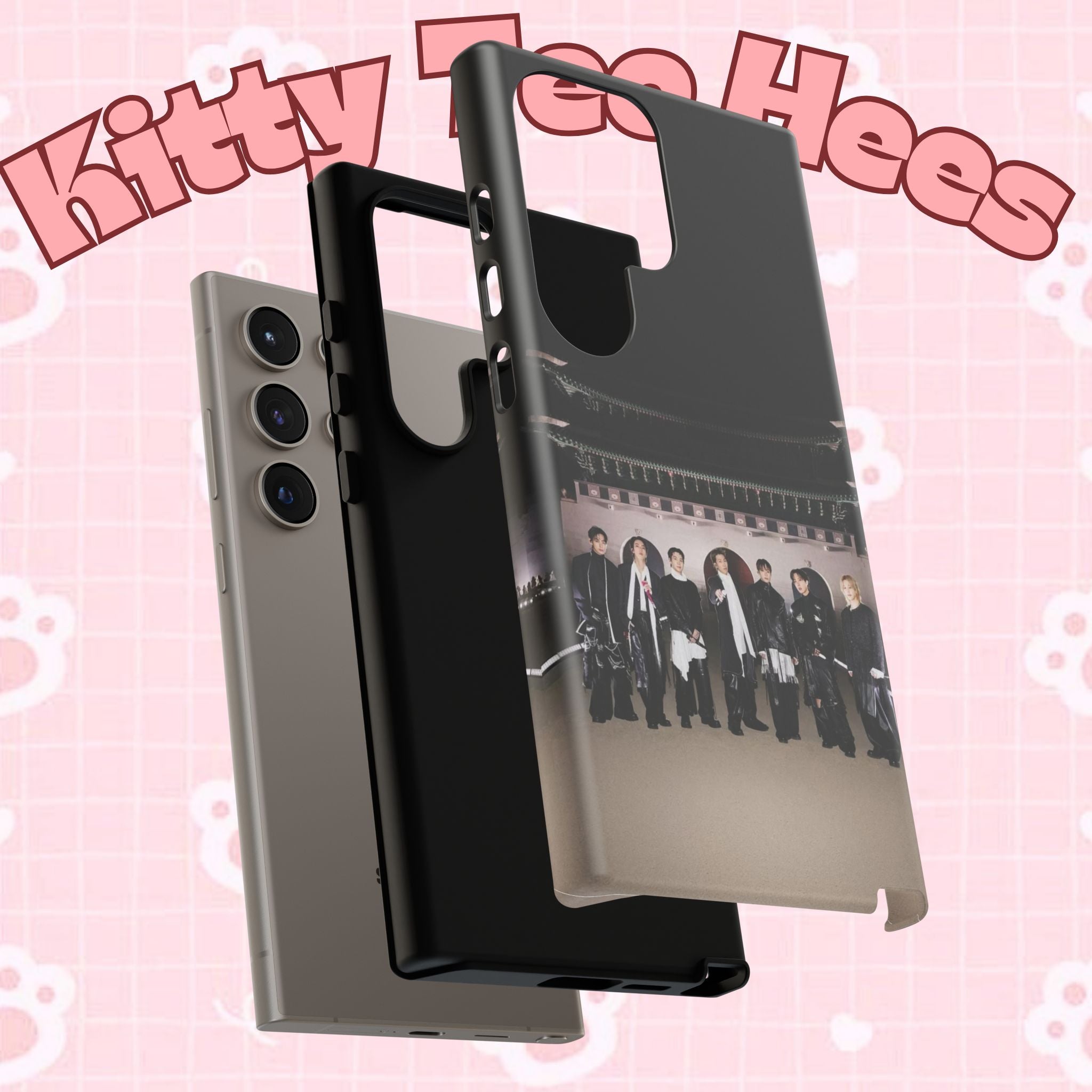 BTS Arirang and Swim Comeback themed phone case for iPhone, featuring K-pop BTS design, durable tough case by Printify
