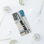 BTS Arirang Swim phone case for iPhone 17 and Samsung, rugged printify concert-themed Bangtan phone case with BTS logo design