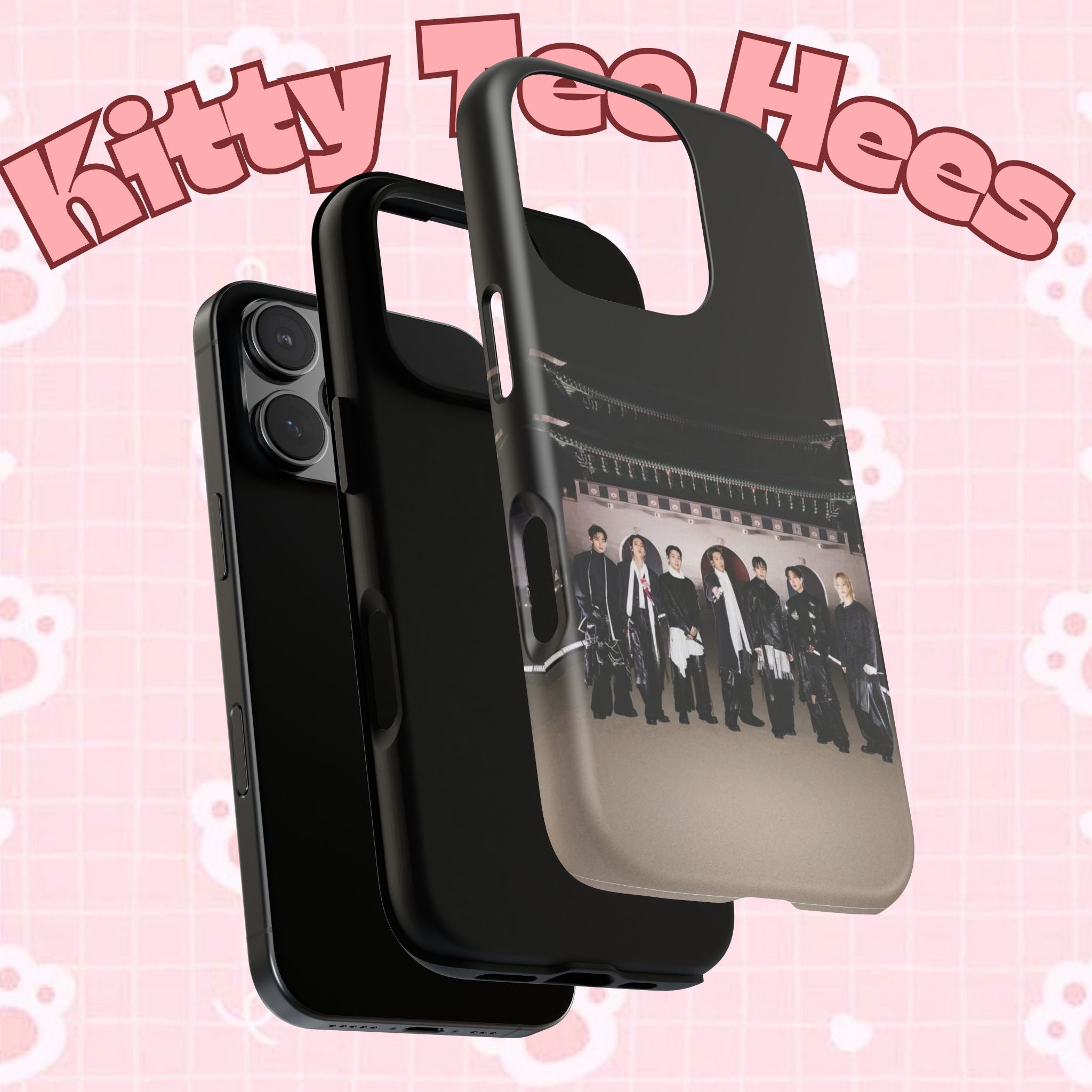 BTS Arirang phone case for iPhone, featuring BTS Swim Comeback design, durable Printify Samsung K-pop phone case with custom artwork.