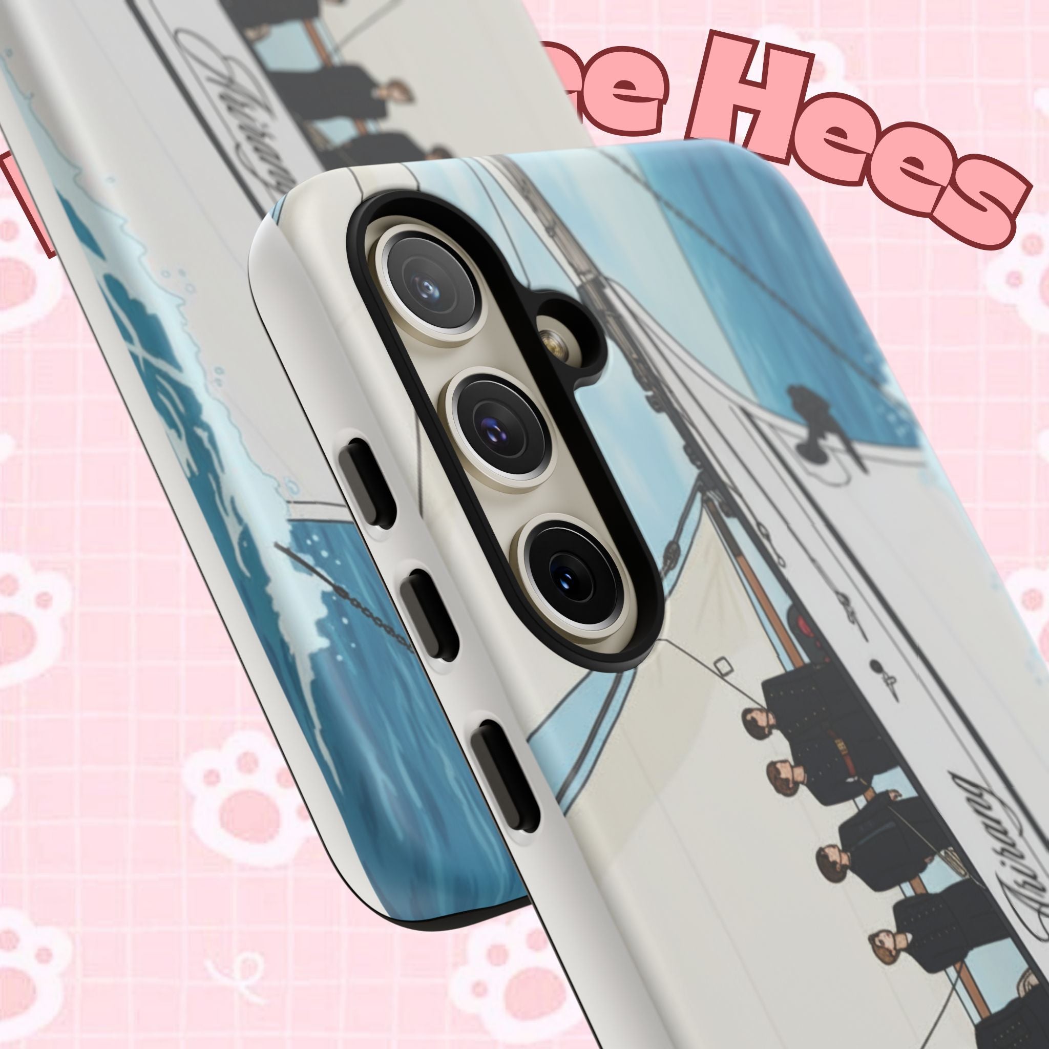 Custom BTS Swim phone case for iPhone 17 and Samsung, featuring Bangtan Boys concert design and durable tough case style.