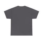 Black BTS Logo T-Shirt featuring minimal Bangtan emblem, casual K-Pop band shirt by Printify, displayed on a plain background.