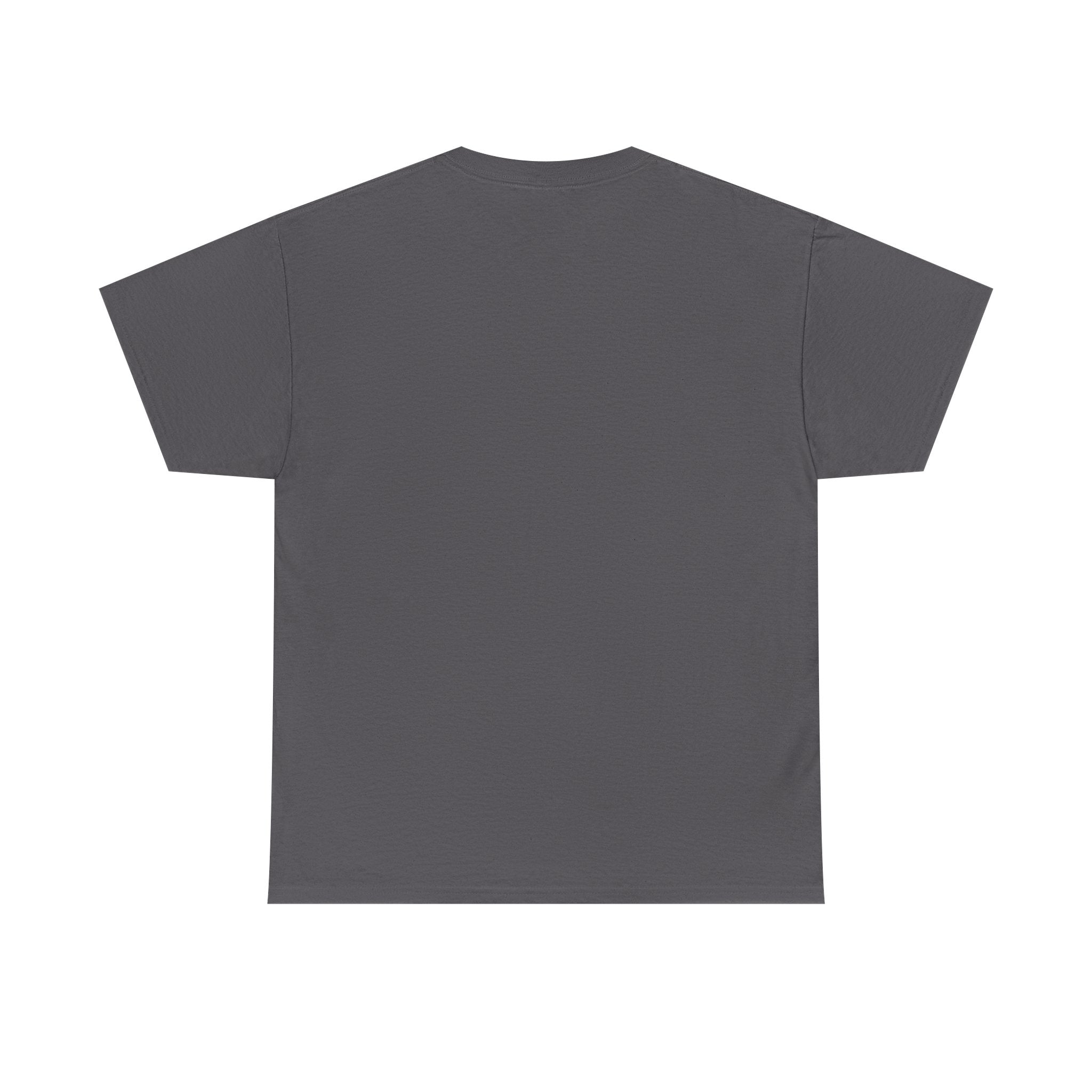 Black BTS Logo T-Shirt featuring minimal Bangtan emblem, casual K-Pop band shirt by Printify, displayed on a plain background.