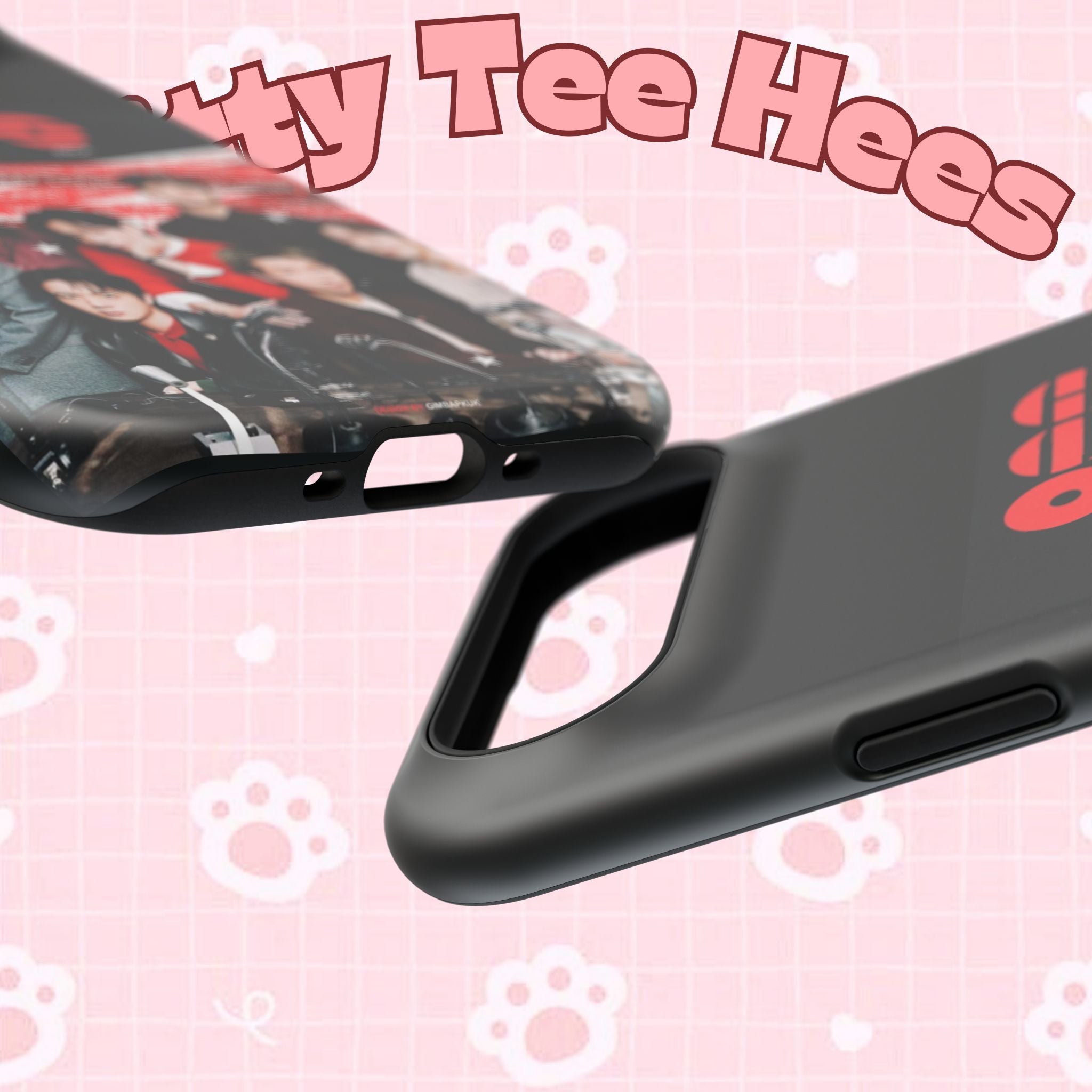 Printify BTS Arirang phone case featuring Bangtan concert design, impact-resistant K-Pop band photo phone case for fans.