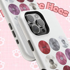 Printify BTS Arirang vinyl record grid phone case featuring impact-resistant design with fan merch-inspired artwork.