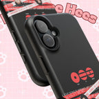 K-Pop BTS Bangtan phone case with fanmade BTS concert design, impact-resistant Printify phone cover featuring band photos.