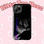Dark Bangtan BTS Taehyung (V) phone case featuring Kim Taehyung design for iPhone and Samsung smartphones.