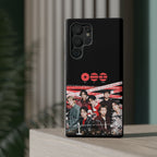 K-Pop BTS Bangtan phone case with concert fanmade design, impact-resistant, featuring BTS Arirang band photo for fans.