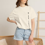 BTS 'Save Me' era fan T-shirt featuring retro concert style design, printed by Printify, casual cotton short-sleeve tee