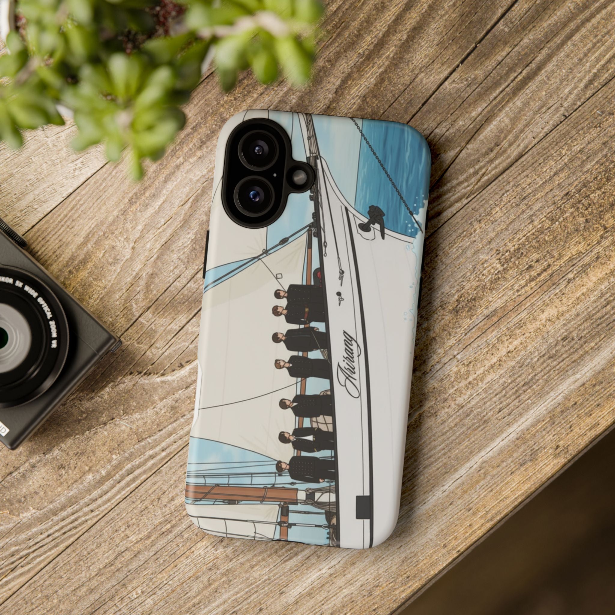 BTS Arirang Swim phone case for iPhone 17 and Samsung, durable tough case with concert-themed design by Printify
