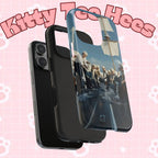 Cute Sailor BTS phone case featuring K-pop style artwork, perfect for BTS fans and concert enthusiasts.