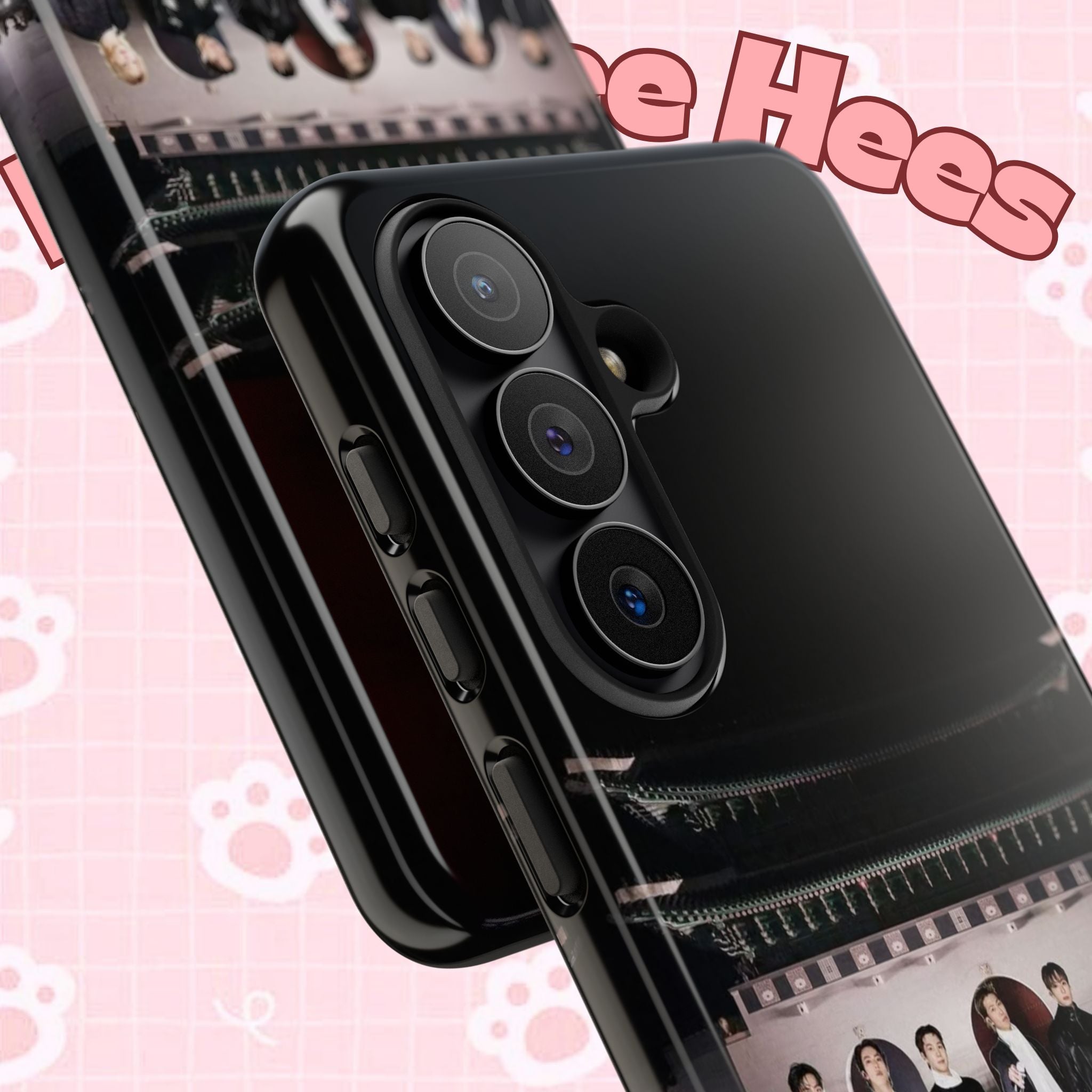 BTS Arirang phone case for iPhone with BTS Swim comeback design, durable Samsung K-pop phone case by Printify.
