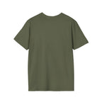 Printify BTS classic T-shirt featuring a simple outline design of Bangtan Boys, perfect for K-pop fans.