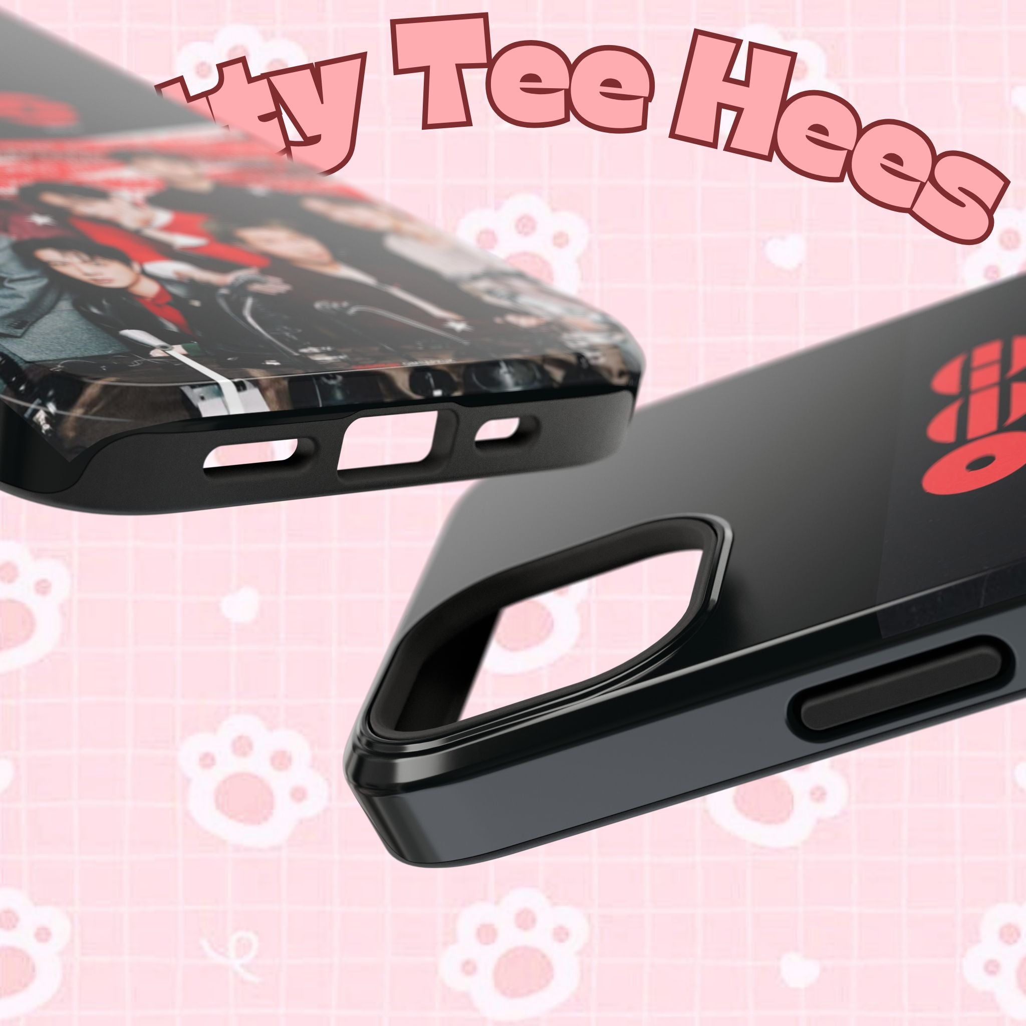 Printify BTS Arirang phone case featuring Bangtan concert photo, impact-resistant design for K-Pop fans.