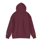 Unisex BTS No.29 sweater hoodie featuring BTS Arriang concert design on heavy blend hoodie by Printify.