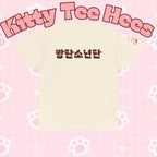 BTS Arirang T-shirt featuring Korean Hangul design, casual fit, ideal for BTS world tour and concert fans, by Printify.