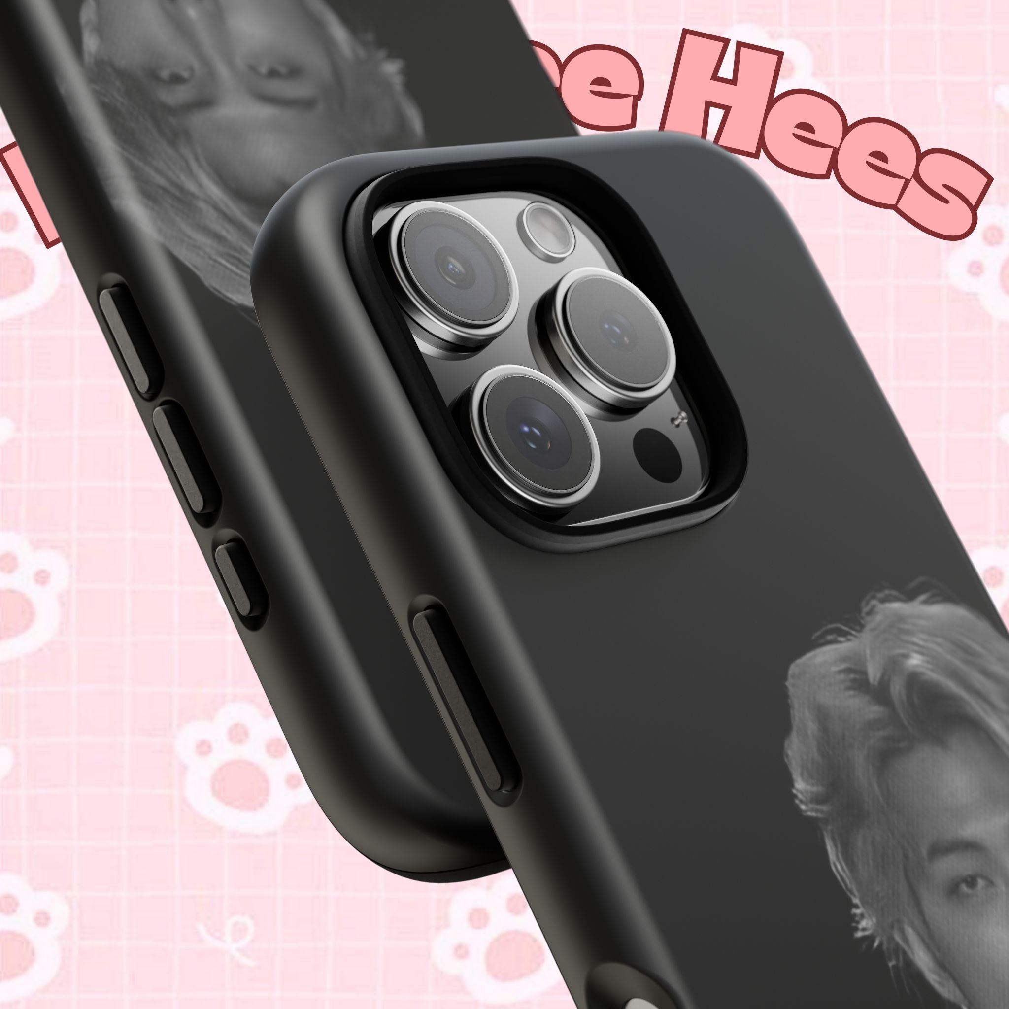 Namjoon BTS concert iPhone case by Printify, durable phone protector with custom design featuring BTS member Namjoon.