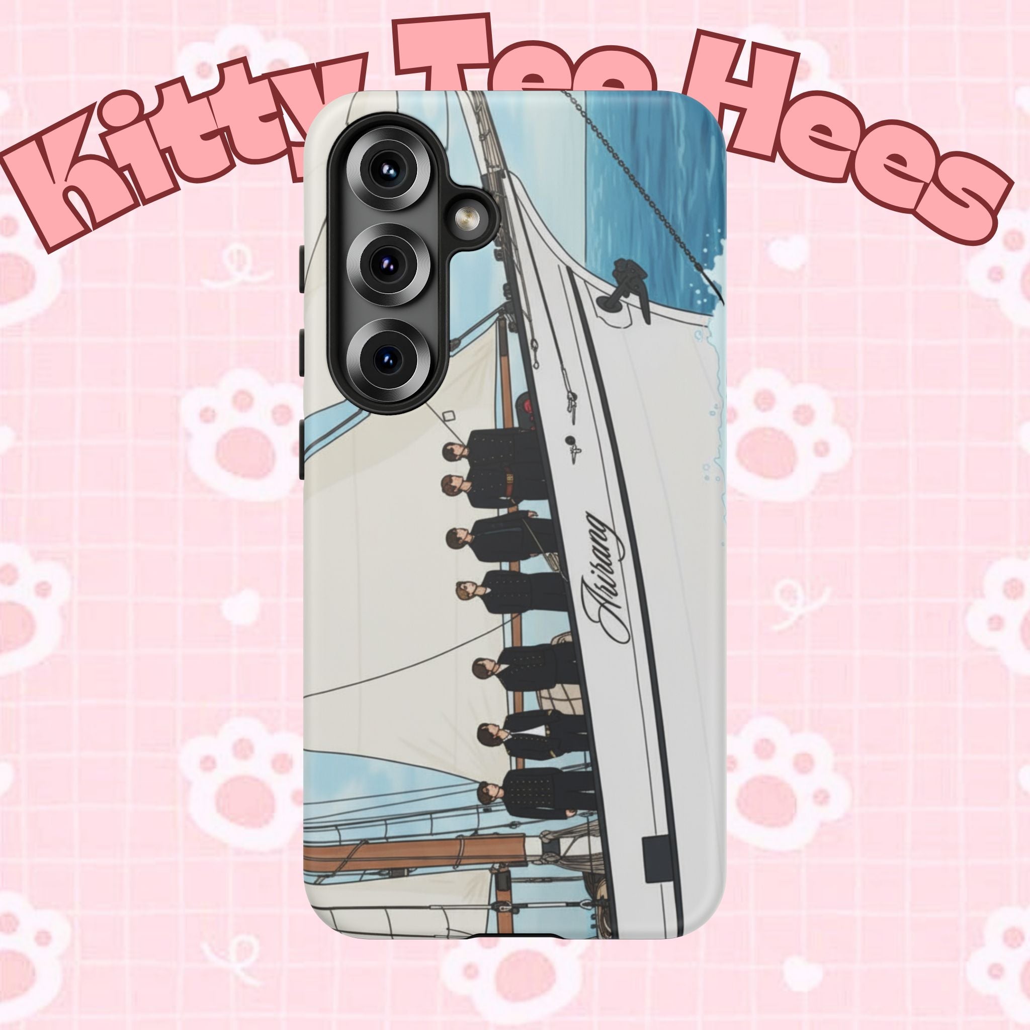Printify BTS Arirang Swim phone case for iPhone 17 and Samsung, featuring concert-themed design with durable toughness.