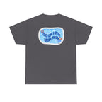 Printify BTS swim graphic T-shirt featuring a pool design and Bangtan concert theme, casual BTS band tee shirt for fans.