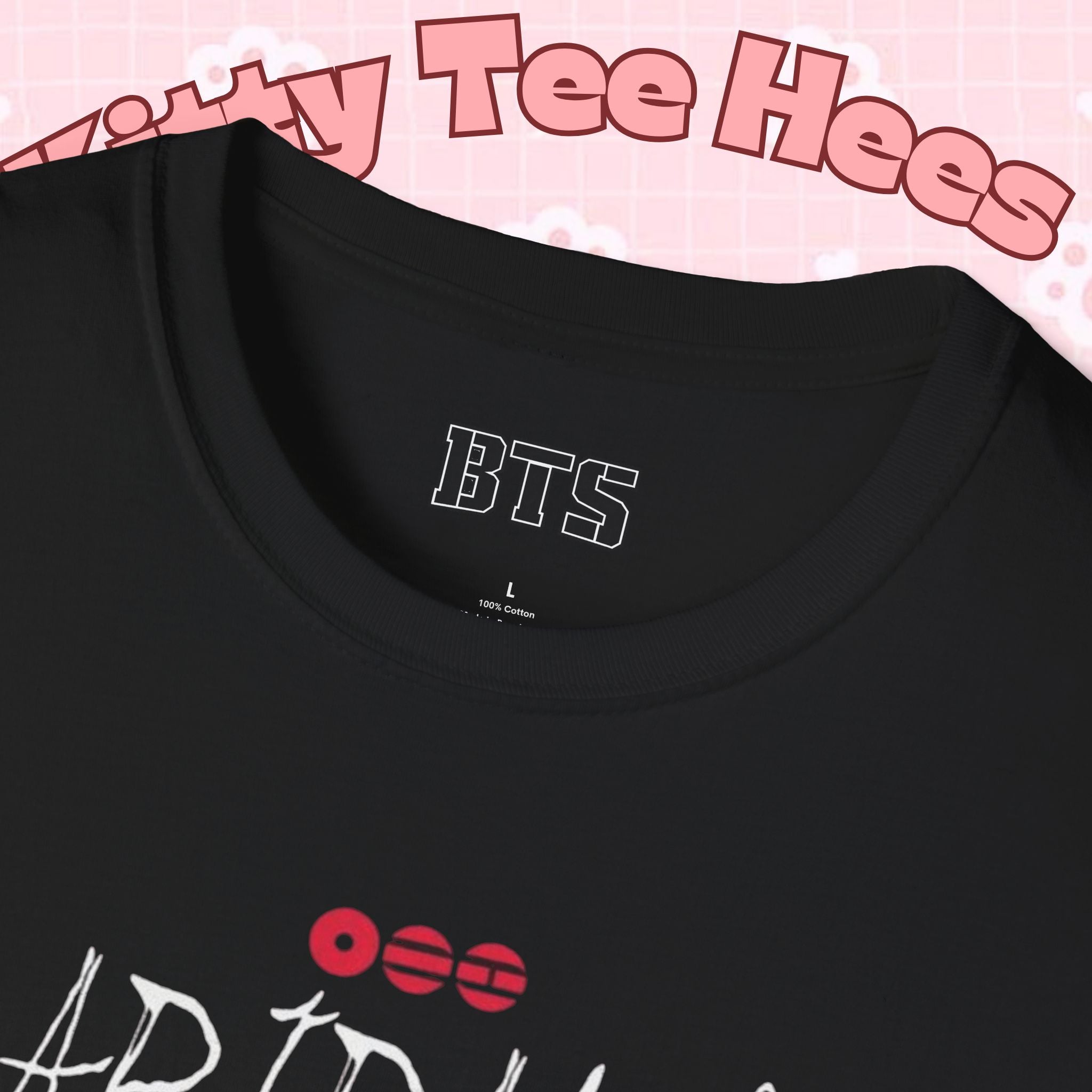 Arirang2026 BTS concert T-shirt featuring band photo, K-pop merch, Bangtan Boys graphic, casual style, Printify brand.