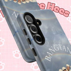 Cute Sailor BTS Swim phone case for iPhone and Samsung, featuring colorful Bangtan Sailor design from Printify.