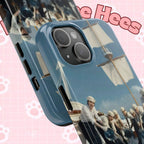 Cute BTS Sailor phone case featuring K-pop design with Arirang and concert-themed artwork for stylish BTS fans.