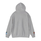 Unisex BTS No.29 sweater hoodie with Arriang BTS concert design, heavy blend fabric, front view, printed by Printify