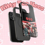 Custom phone case featuring BTS band image, impact-resistant design, fanmade Bangtan Sonyeondan K-pop merch by Printify
