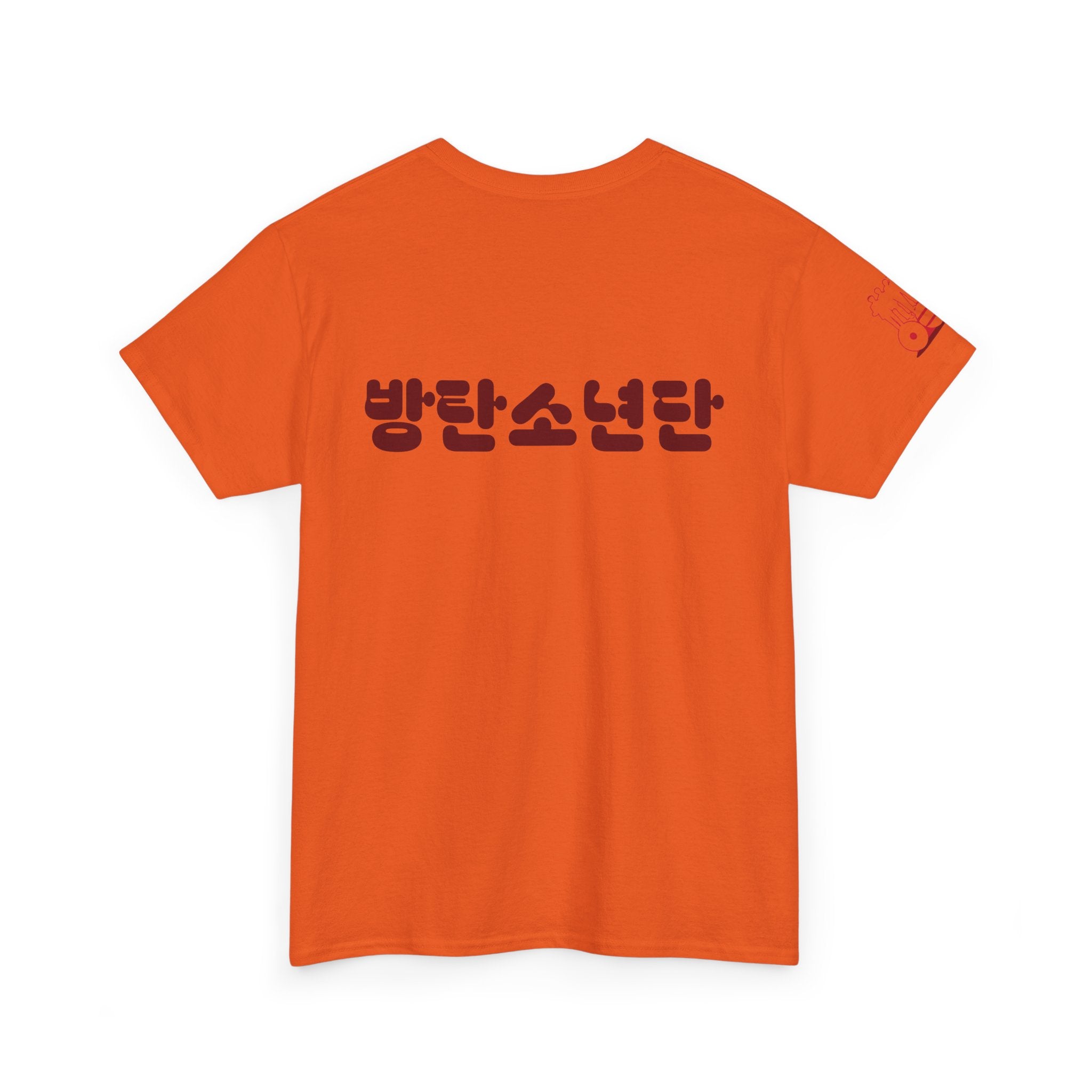 BTS Arirang T-shirt by Printify featuring Korean Hangul design, perfect for BTS world tour and concert fans.