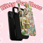 Printify cute cat framed iPhone 17 phone case with cozy living room pet portrait design, stylish and protective accessory.