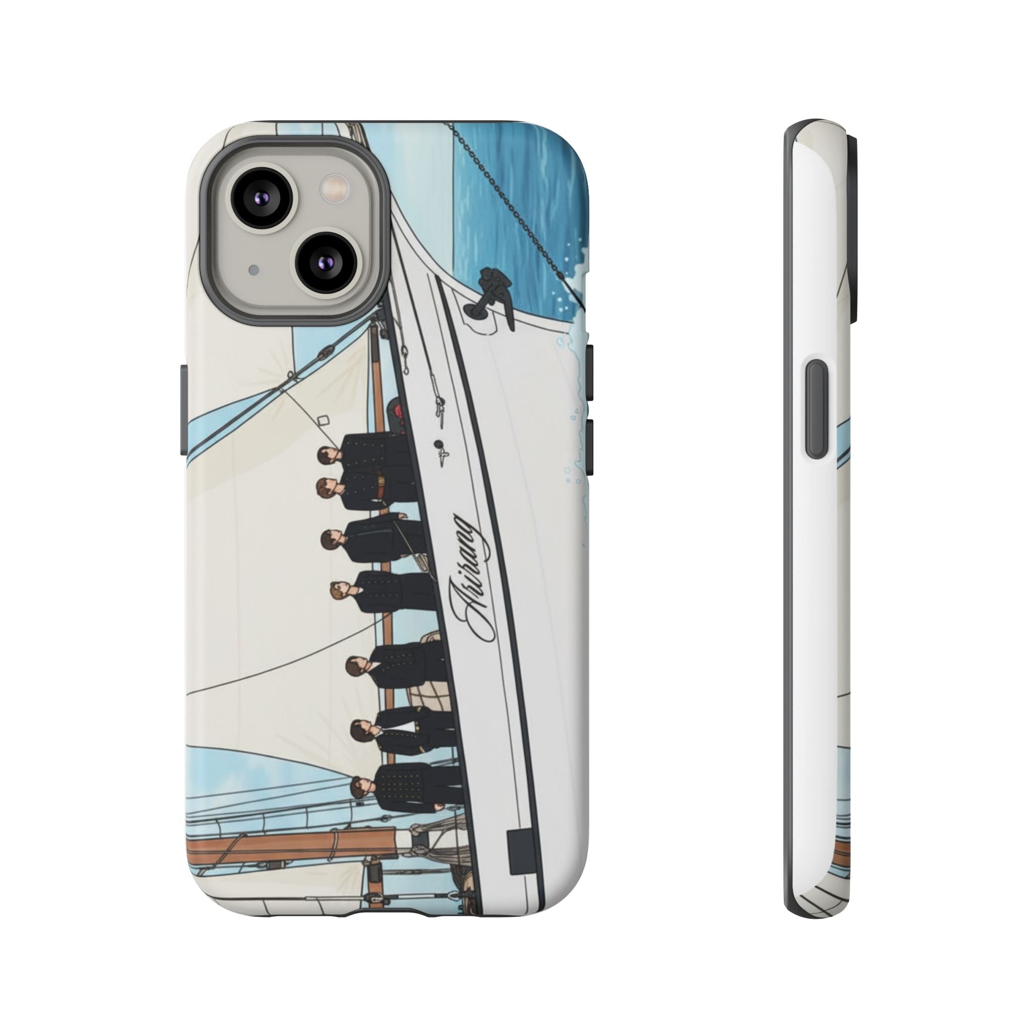 Printify BTS Swim phone case for iPhone 17 and Samsung, featuring Bangtan boys and concert-themed design with a tough protective build.