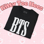 Printify BTS classic T-shirt featuring a simple outline design of Bangtan Boys, perfect for K-pop fans and casual wear.
