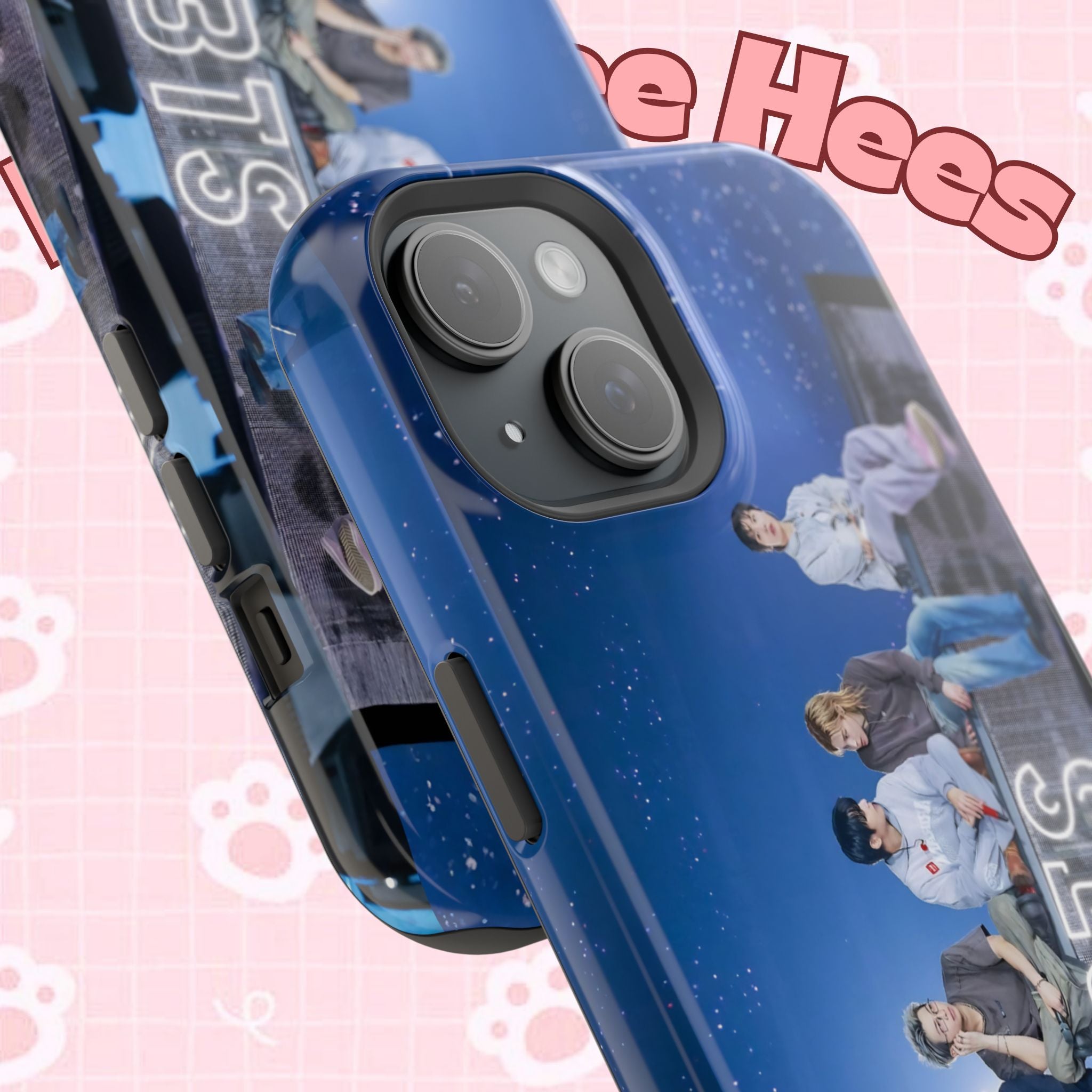 Printify BTS Bangtan World Tour Arirang impact-resistant phone case for iPhone 17 and Samsung Galaxy 26 Ultra, featuring tour-themed design.