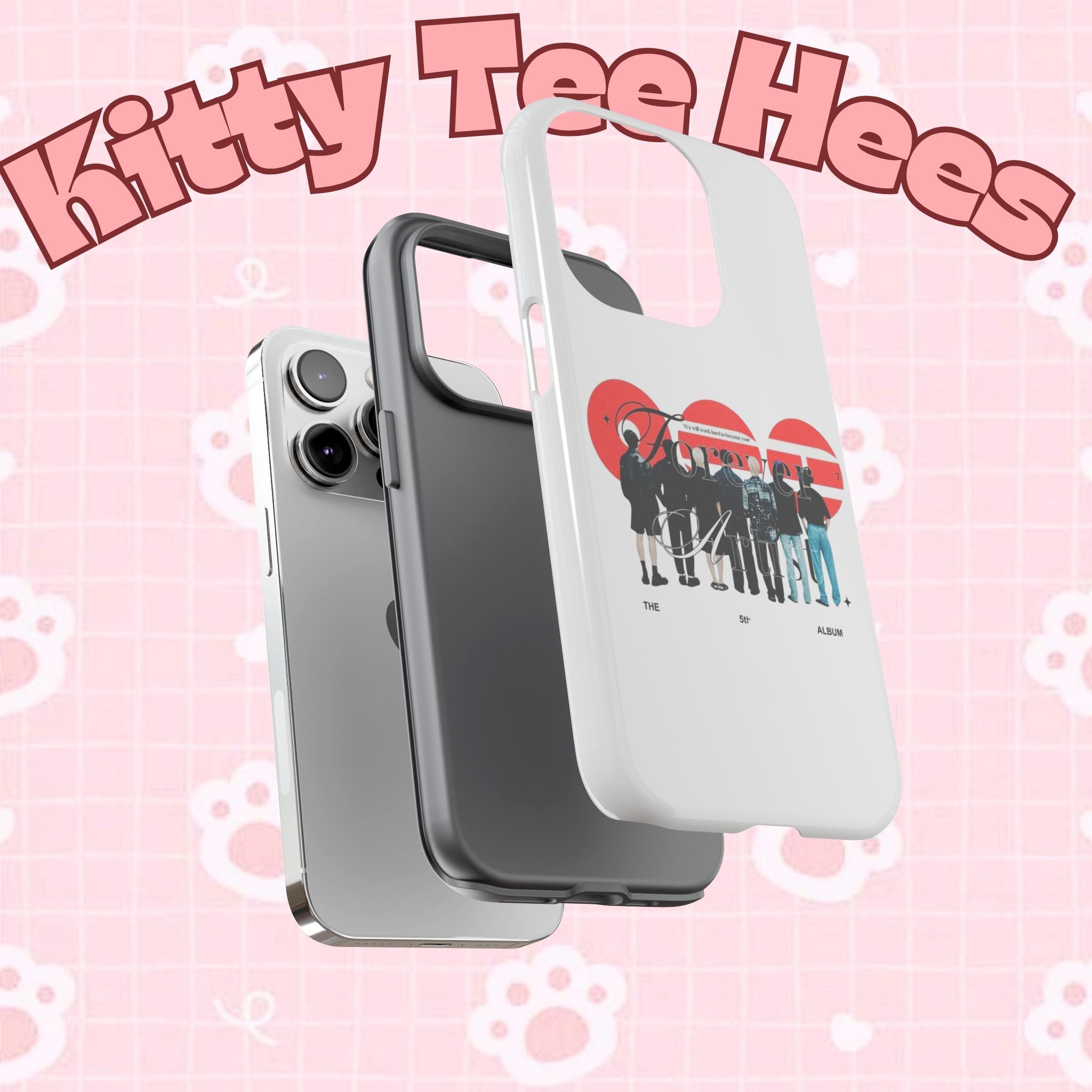 BTS Concert phone case featuring 'Bangtan Arirang' design for iPhone and Samsung, with vibrant K-Pop inspired artwork.