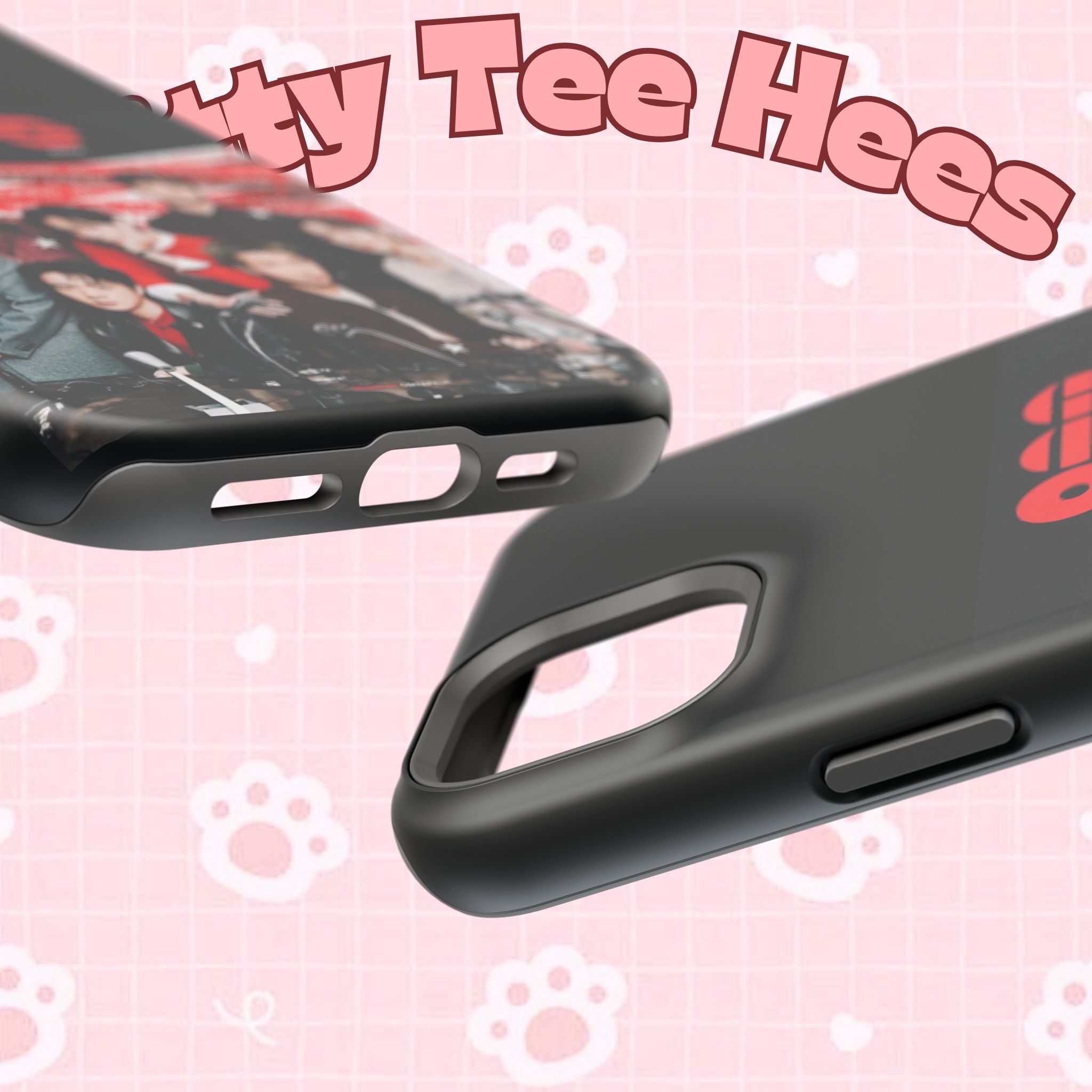 Printify BTS Arirang phone case featuring Bangtan concert design, impact-resistant K-Pop band photo phone cover for fans.
