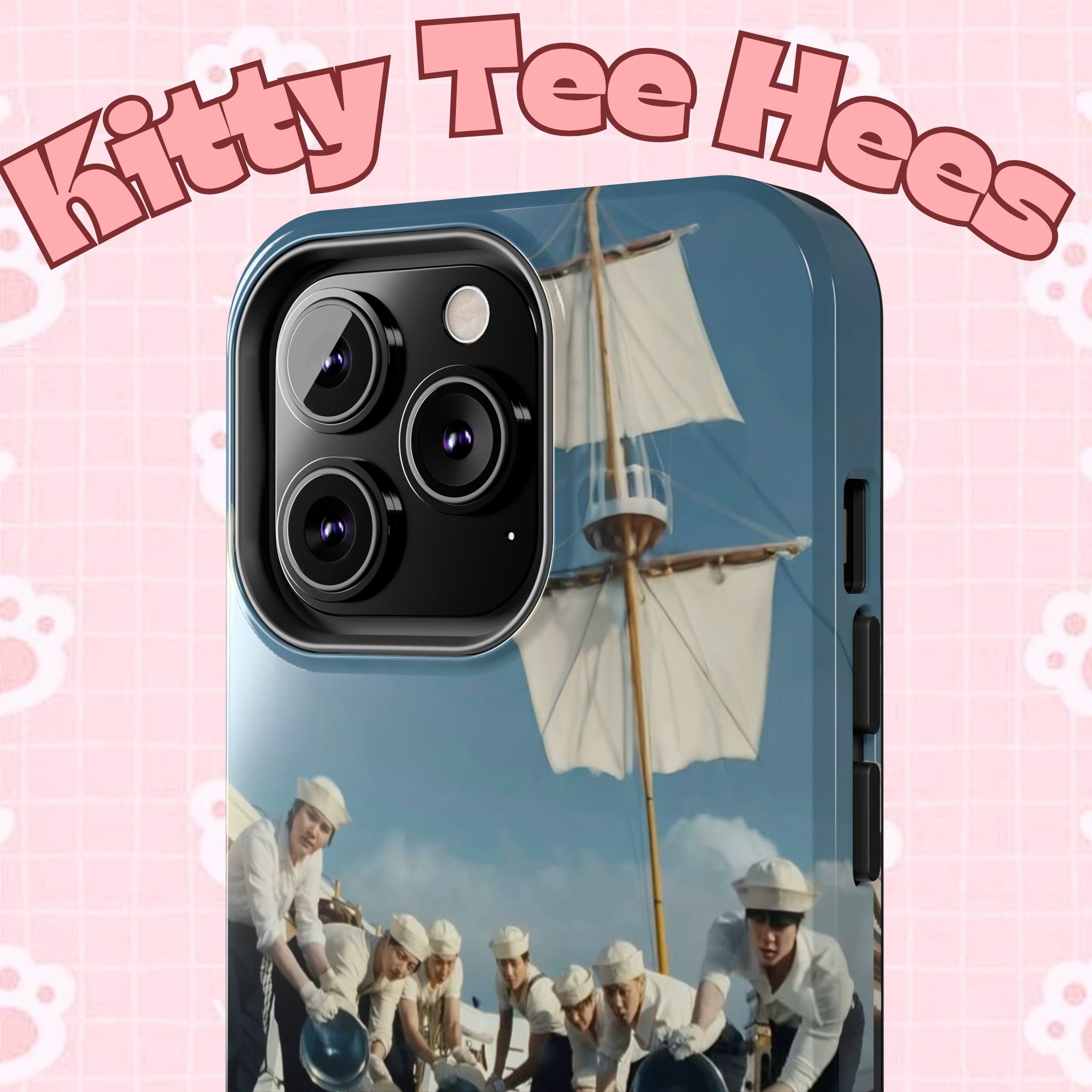 Cute Sailor BTS phone case featuring BTS Arirang design, perfect for K-pop fans and BTS concert enthusiasts.